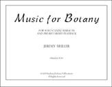 Music for Botany Percussion Quintet cover
